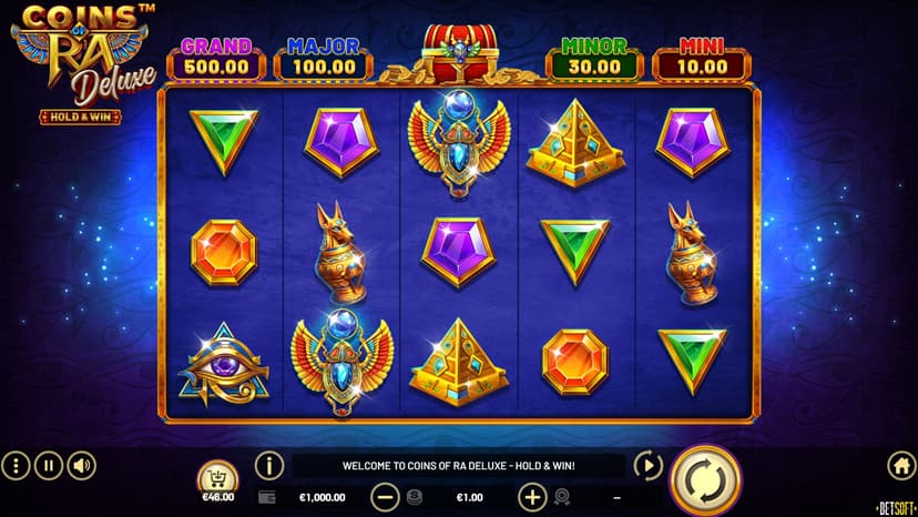 Coins of Ra Deluxe – Hold & Win
