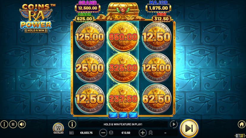 Coins of Ra Power – Hold & Win