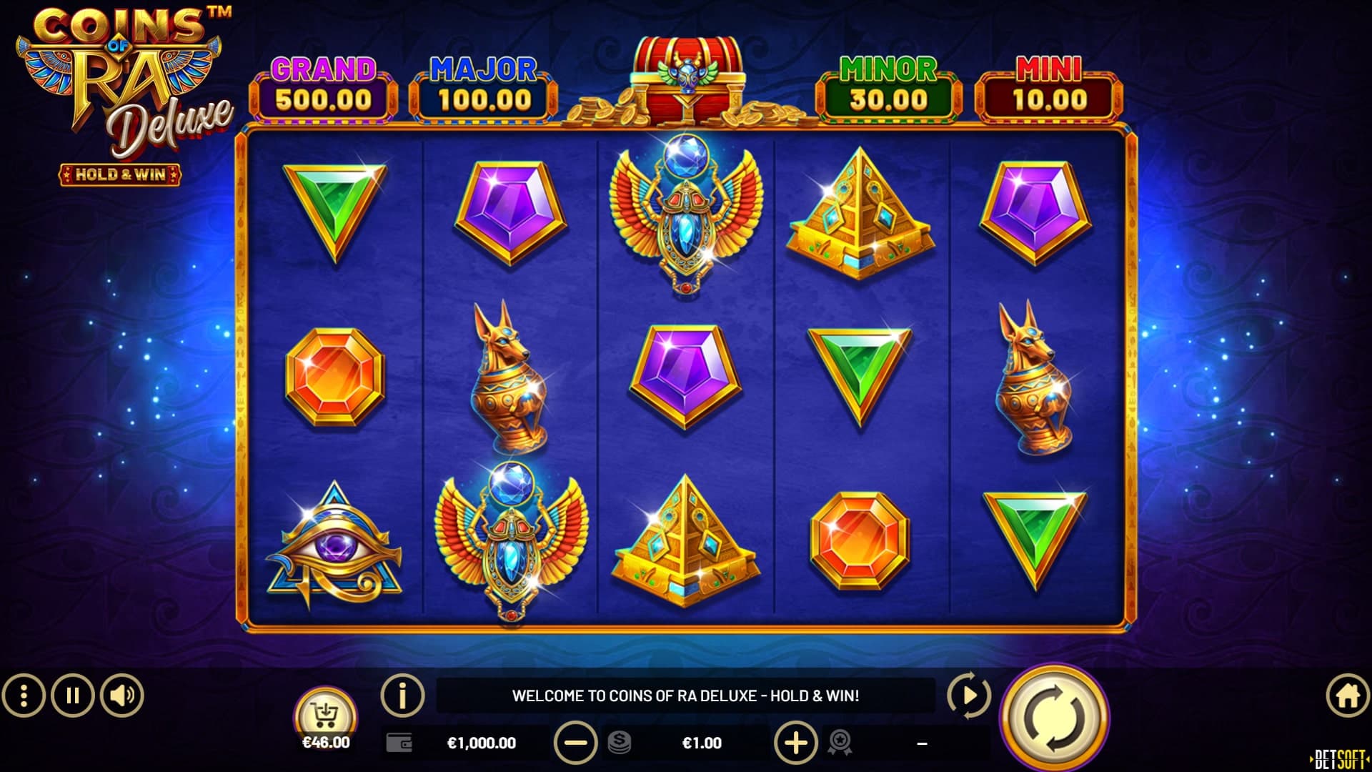 Coins of Ra Deluxe – Hold & Win Slot