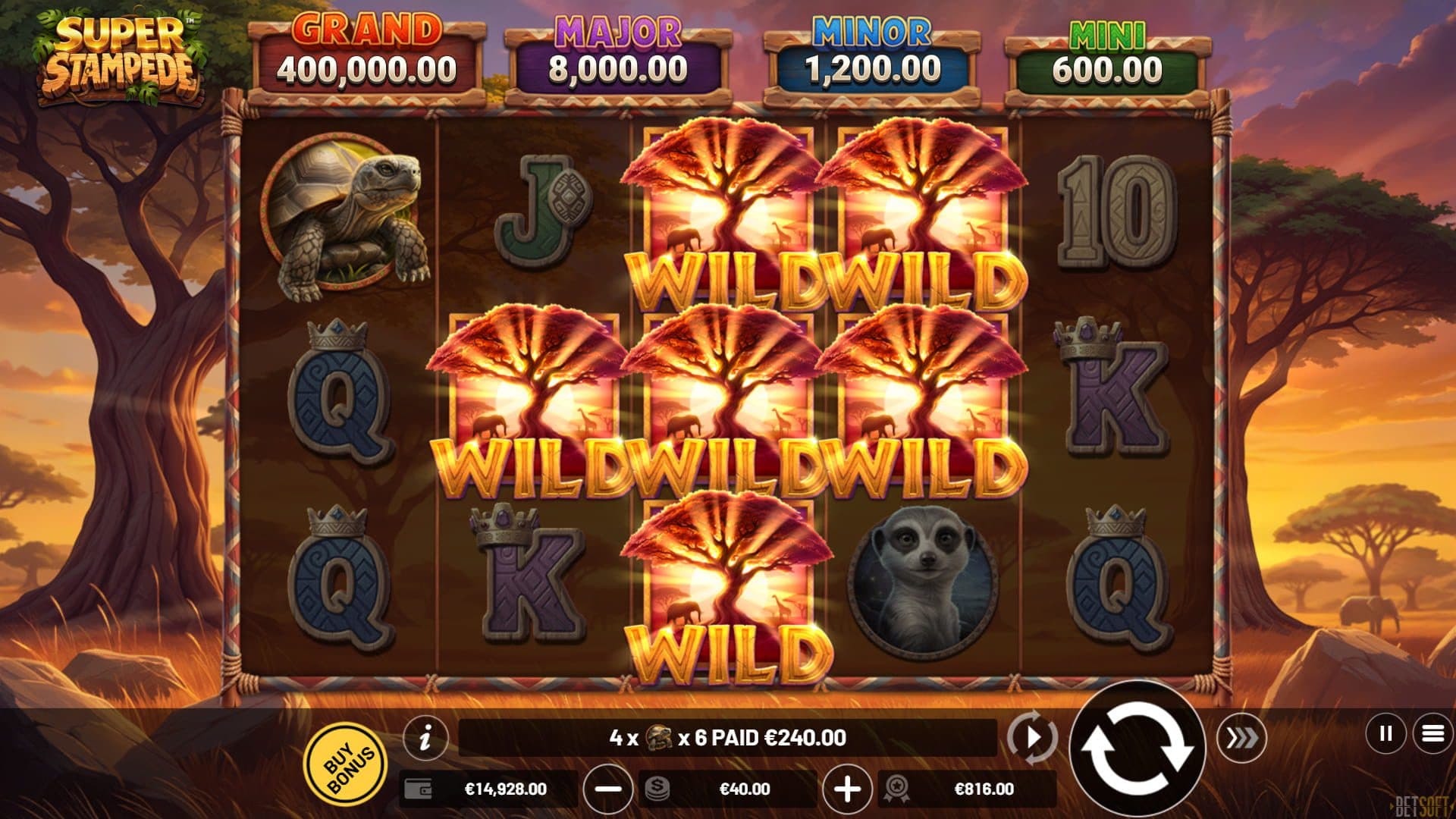 Super Stampede Slot