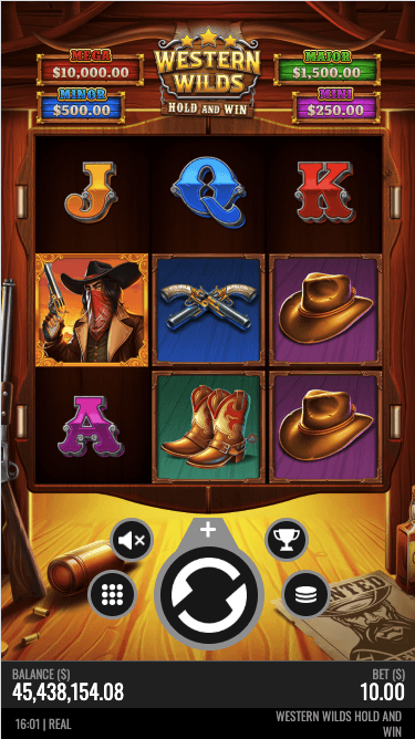 Western Wilds Hold & Win